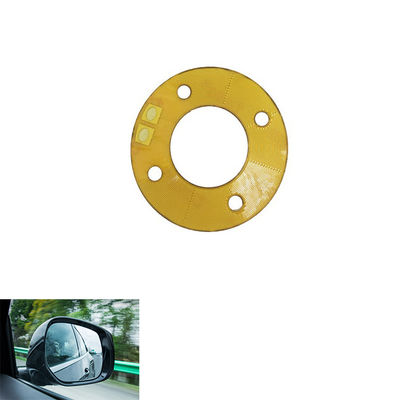 12V Defrost Pi Film Heater Round Shape For Car Rearview Mirror Defogging