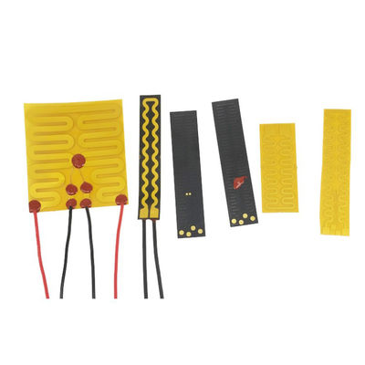 Electric Polyimide Heater Element Yellow Black Color For Hair Straightener