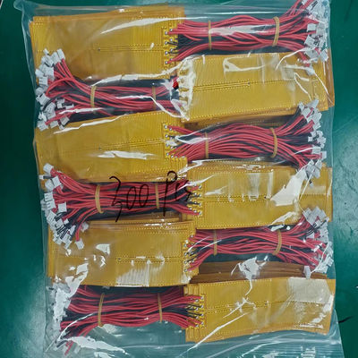 Electric Custom Flexible Heater , Polyimide Thin Film Heating Element 0.1mm Thickness