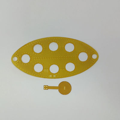 Constant Temperature Polyimide Heater Element Film 12 Volt For Electric Belt Massager