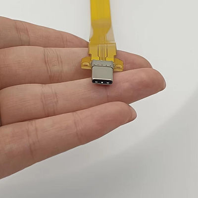 1.5V Polyimide Heater Element , Flexible Type C USB Heating Film With Special Shape
