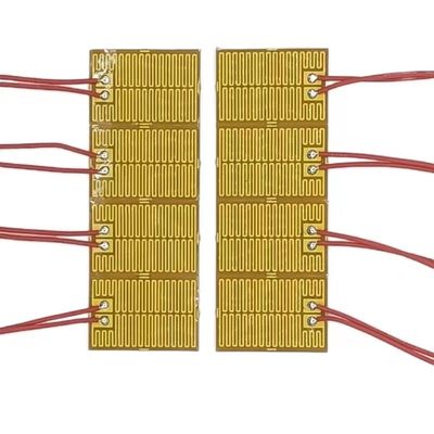 small thin Polyimide Heater Element For Hand Warmer 23mm×34mm