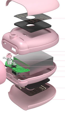 small thin Polyimide Heater Element For Hand Warmer 23mm×34mm