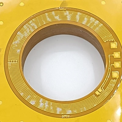 5V 12V 24V Polyimide Heater Element , Polyimide Foil Heater With Special Shape