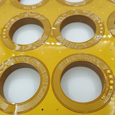 5V 12V 24V Polyimide Heater Element , Polyimide Foil Heater With Special Shape