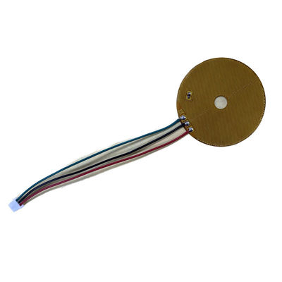 Yellow/Black Color Customized Pi Film Heater With Copper Core Components
